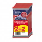 Wet Hankies Μαντηλάκια 2+2 Δώρο - Κόκκινο(Extra Safe)