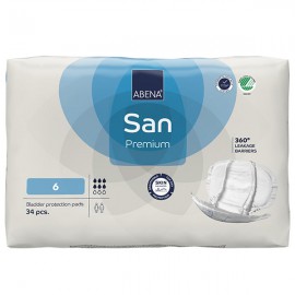 Σερβιέτες ABENA San No6 Premium (34Τεμ)