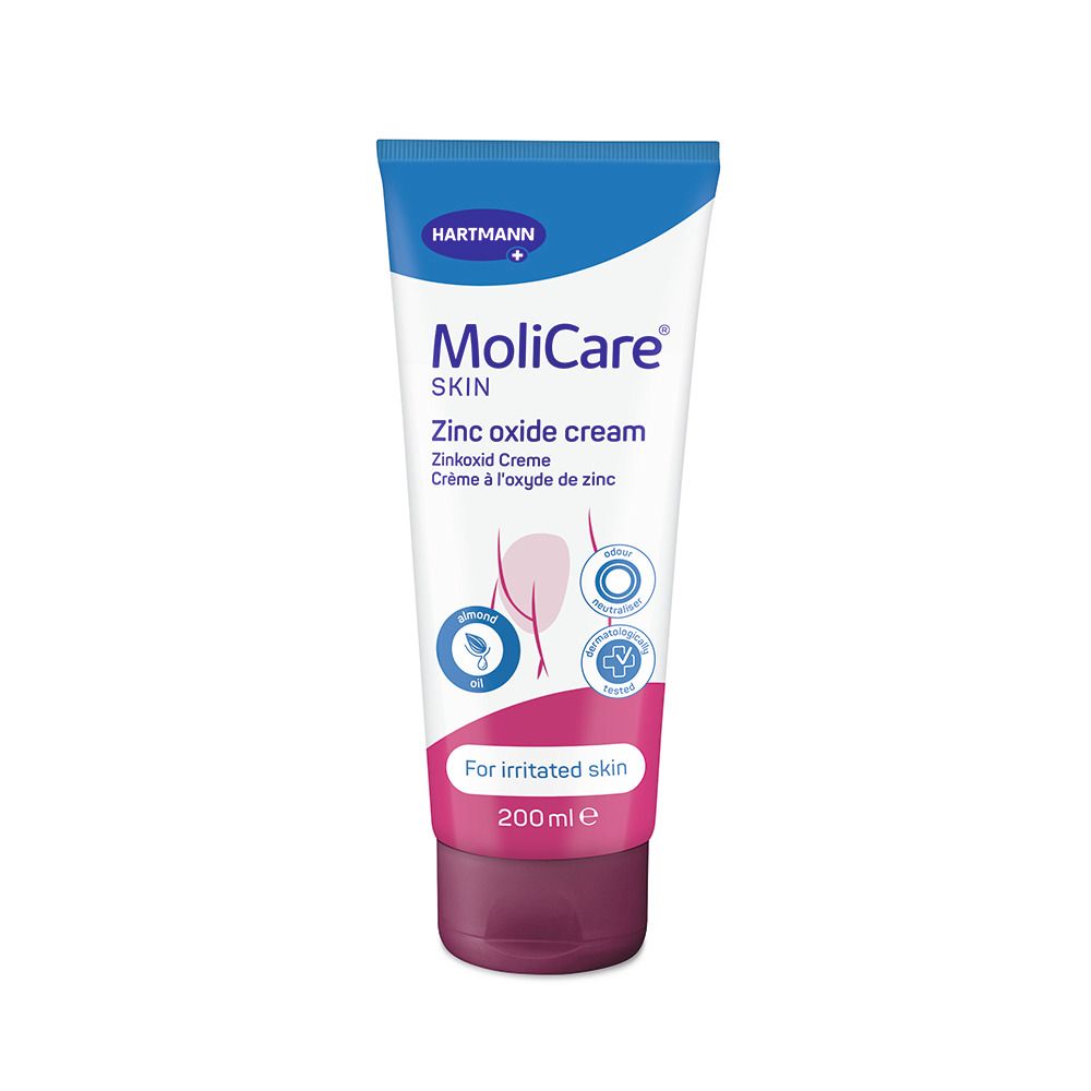 MoliCare Skin Κρέμα Προστασίας του Δέρματος με Οξείδιο του Ψευδαργύρου Hartmann