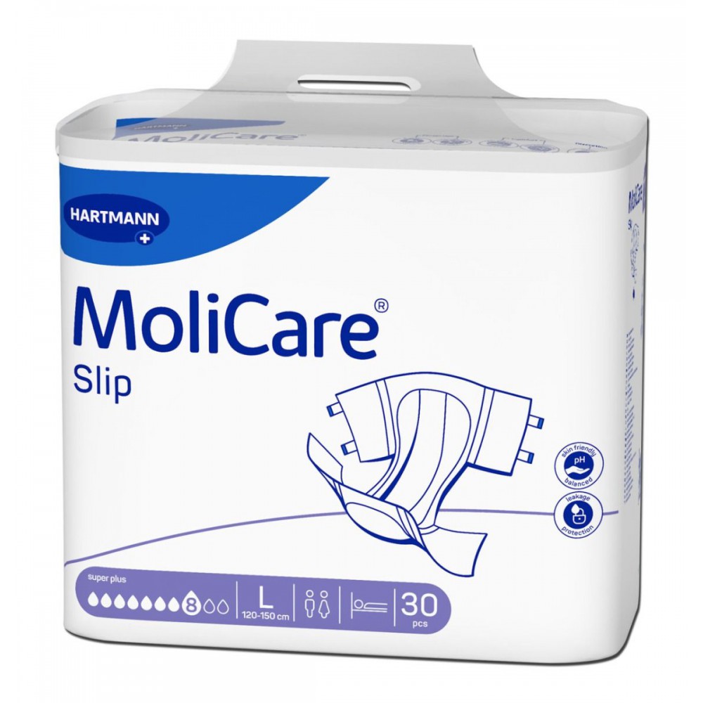 Hartmann MoliCare Slip Super Plus - Πάνες Ακράτειας Νύχτας - Large
