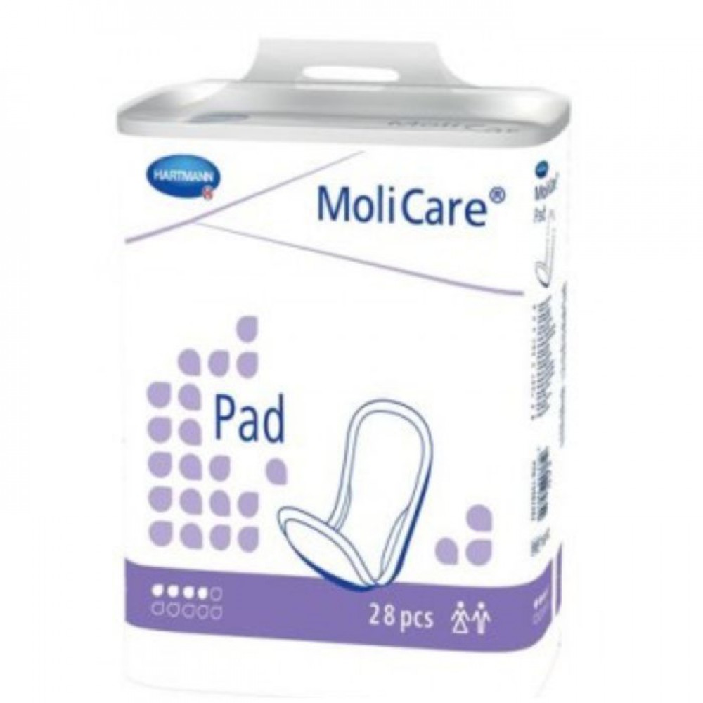 MoliCare Σερβιέτες Ελαφριάς Ακράτειας Unisex Maxi (28Τεμ)
