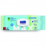 Septona DermaSoft MAX Μεγάλα Μωρομάντηλα με Εκχύλισμα Βαμβακιού & Γλυκερίνη (60 τεμάχια, 20x22cm)