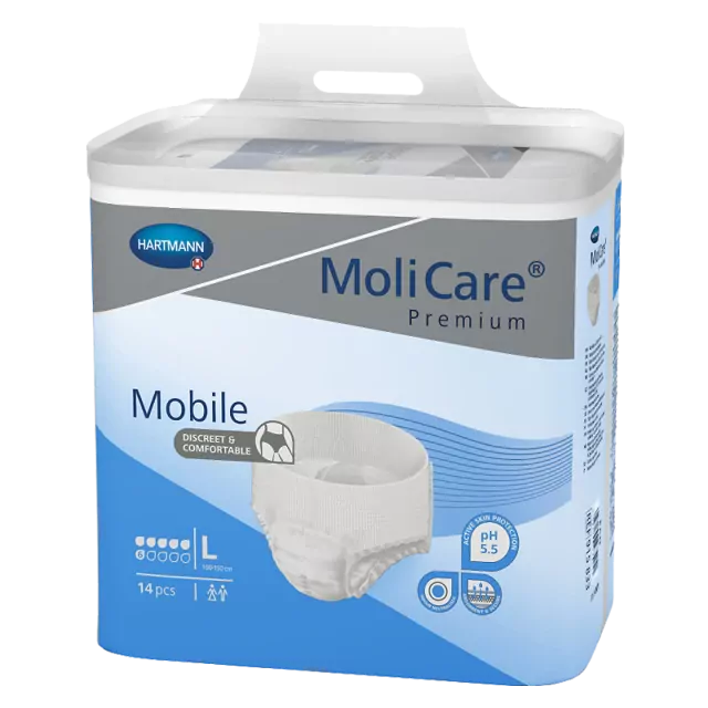 MoliCare® Premium Mobile 6 Σταγόνων - Βρακάκια Ακράτειας Ημέρας (14 Τεμ) - Large