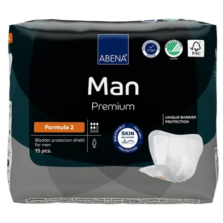 ABENA Man Premium Ανδρικό Επίθεμα Ακράτειας - Formula 2